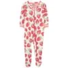 Hatley Delicious Berries Print Footed Baby Body Pink -Kids Fashion World 1024x1024 118