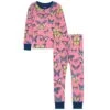 Hatley GOTS Vibrant Butterflies Printed Pajama Pink Carnation 2 Hatley GOTS Vibrant Butterflies Printed Pajama Pink Carnation -Kids Fashion World 1024x1024 126