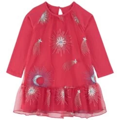 Hatley Tulle Dress Starlight Galaxy