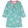 Hatley Adorable Alpacas Printed Night Dress Cockatoo -Kids Fashion World 1024x1024 137