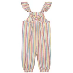 Hatley Dream Stripes Romper Pink
