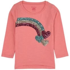 Hatley T-Shirt Sequin Rainbow