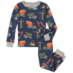 Hatley Printed Pajamas Navy