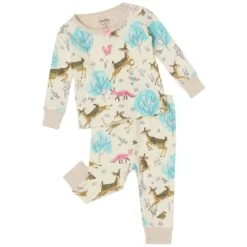 Hatley Printed Pajamas Beige