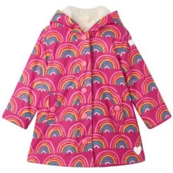 Hatley Printed Lined Rain Jacket Fuchsia