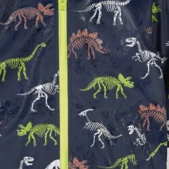 Hatley Dino Fossils Print Color Changing Rain Jacket Navy -Kids Fashion World 1024x1024 204