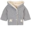 Hatley Cozy Stars Baby Jacket Gray
