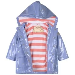 Hatley Twilight Stars Print Rain Jacket Purple -Kids Fashion World 1024x1024 212