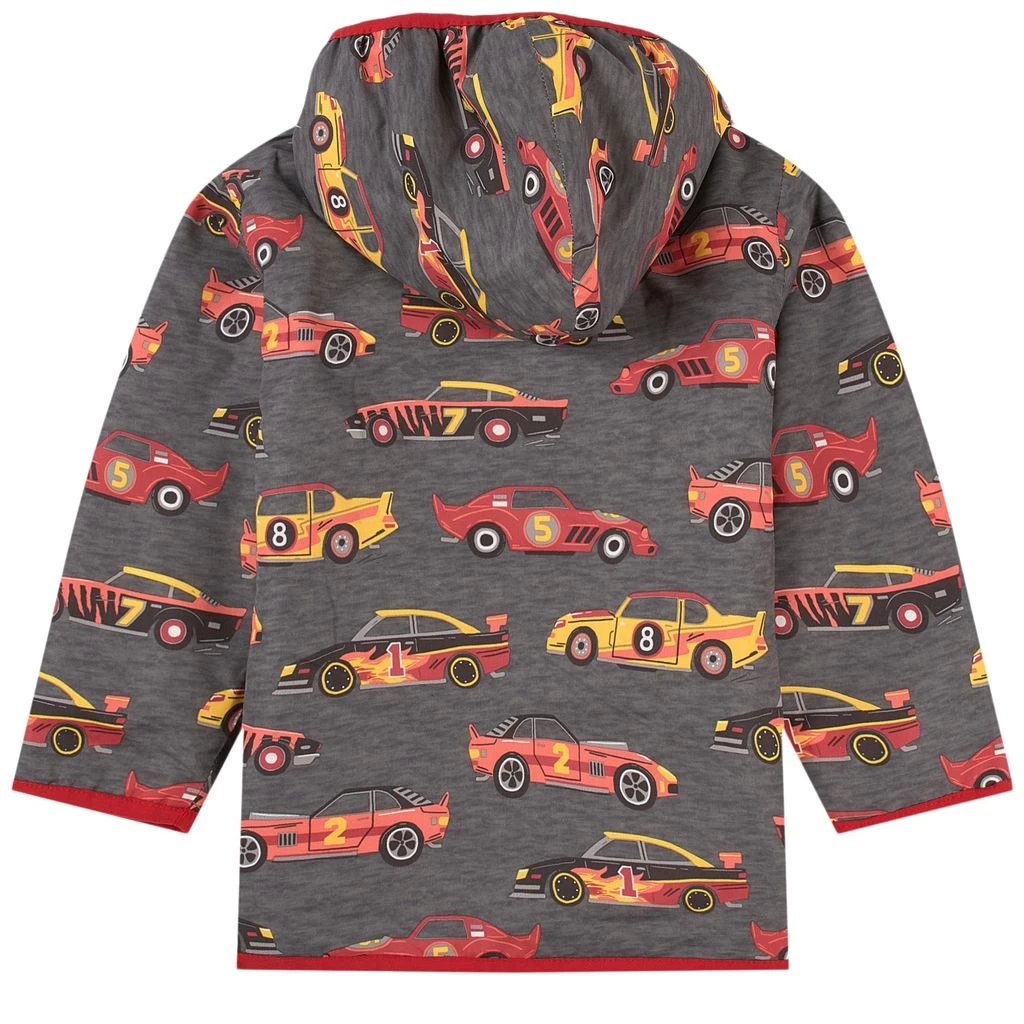 Hatley Race Cars Jacket Gray 5 Hatley Race Cars Jacket Gray - Image 3