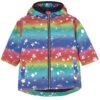 Hatley Star Print Rainbow Colored Rain Jacket Pink Yarrow 1 Hatley Star Print Rainbow Colored Rain Jacket Pink Yarrow -Kids Fashion World 1024x1024 216