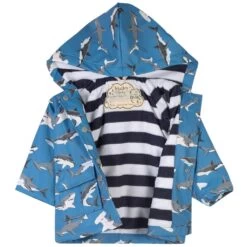Hatley Shark Print Rain Jacket Blue -Kids Fashion World 1024x1024 221