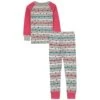 Hatley GOTS Confetti Hearts Printed Pajama Athletic Grey Melange -Kids Fashion World 1024x1024 23