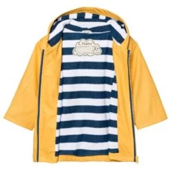Hatley Fleece Lined Rain Jacket Yellow -Kids Fashion World 1024x1024 233