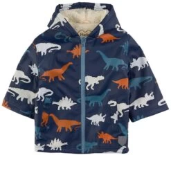 Hatley Printed Lined Rain Jacket Navy