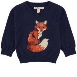 Hatley Intarsia Sweater Navy