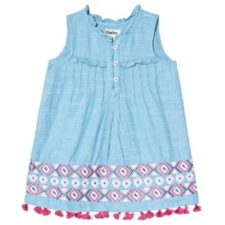Hatley Chambray Dress Blue