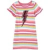Hatley Striped T-Shirt Dress Pink