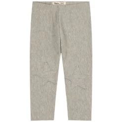 Hatley Stars Baby Leggings Gray Melange