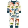 Hatley GOTS Printed One-piece Cream