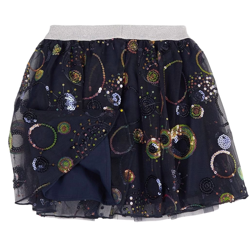 Hatley Sparkle Galaxy Tulle Skirt Navy 4 Hatley Sparkle Galaxy Tulle Skirt Navy - Image 2