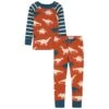Hatley Printed Pajamas Orange 1 Hatley Printed Pajamas Orange -Kids Fashion World 1024x1024 98