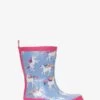 Hatley Purple Unicorn Sky Dance My 1st Rain Boots -Kids Fashion World D48938s