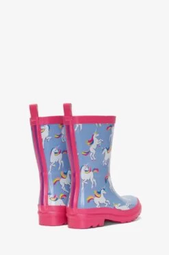 Hatley Purple Unicorn Sky Dance My 1st Rain Boots -Kids Fashion World D48938s3