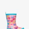Hatley Pink Colourful Hearts My 1st Rain Boots