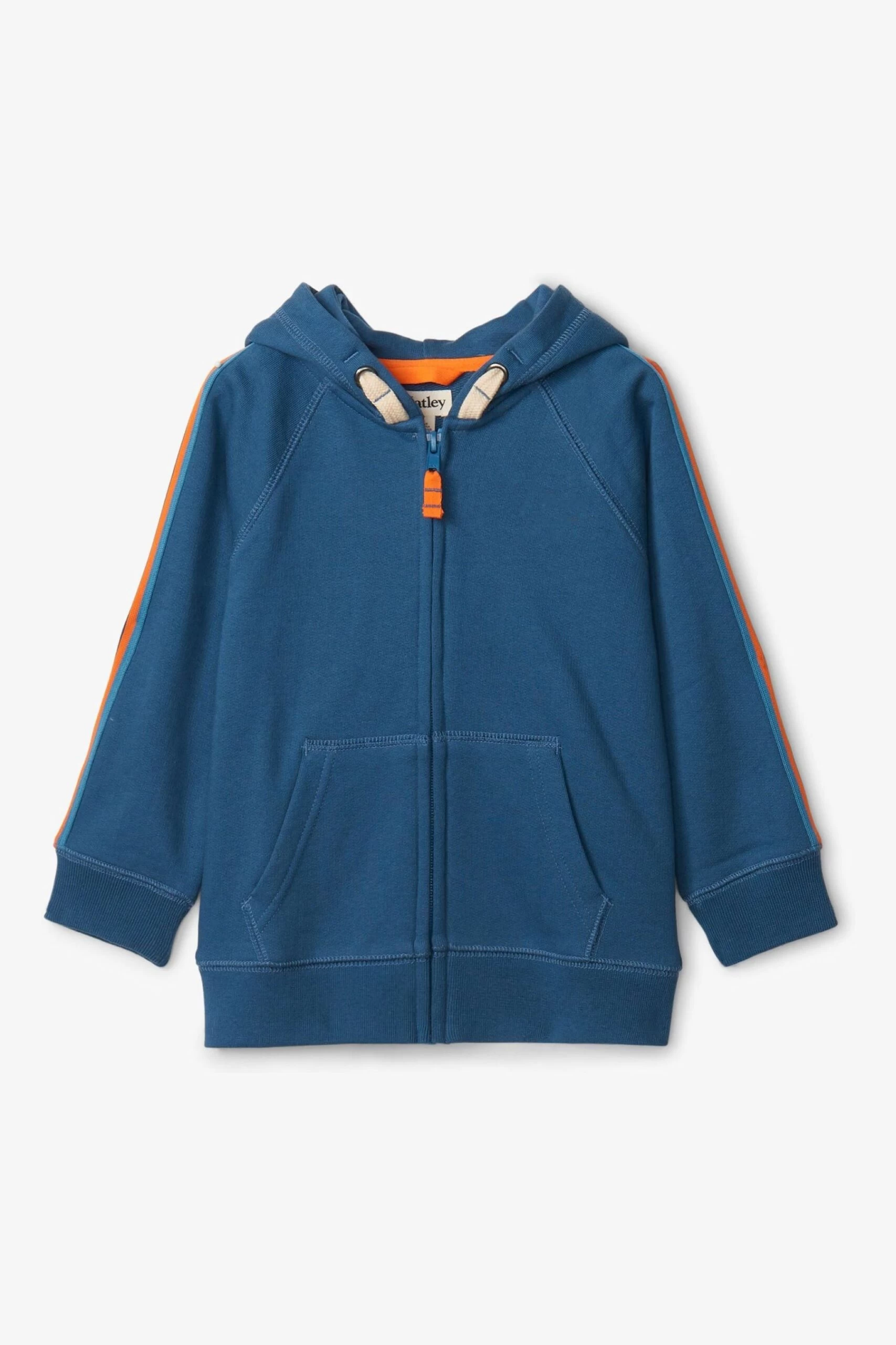 Hatley Blue Ensign Raglan Hoodie 4 Hatley Blue Ensign Raglan Hoodie - Image 2