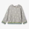 Hatley Grey Thunderbolts Glow In The Dark Pullover Hoodie 1 Hatley Grey Thunderbolts Glow In The Dark Pullover Hoodie -Kids Fashion World D49626s