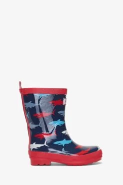 Hatley Blue Hungry Sharks My First Rain Boots