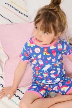 Hatley Blue Groovy Doodle Pyjama Set