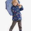Hatley Blue Big Rigs Shiny Boots -Kids Fashion World D49914s