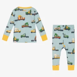 Hatley Baby Boys Blue Cotton Truck Pyjamas 9 Hatley Baby Boys Blue Cotton Truck Pyjamas -Kids Fashion World hatley baby boys blue cotton truck pyjamas 514998 8743302193205ba1fb56ec535c8401139f386044