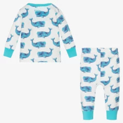 Hatley Baby Boys White Whale Pyjamas -Kids Fashion World hatley baby boys white whale pyjamas 515050 047795bdbcccfaf5726d4490cd8e0c7c3154c558