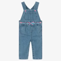 Hatley Baby Girls Denim Dungarees