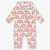 Hatley Baby Girls Rainbow Pramsuit
