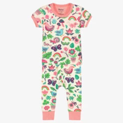 Hatley Baby Girls White Pyjamas