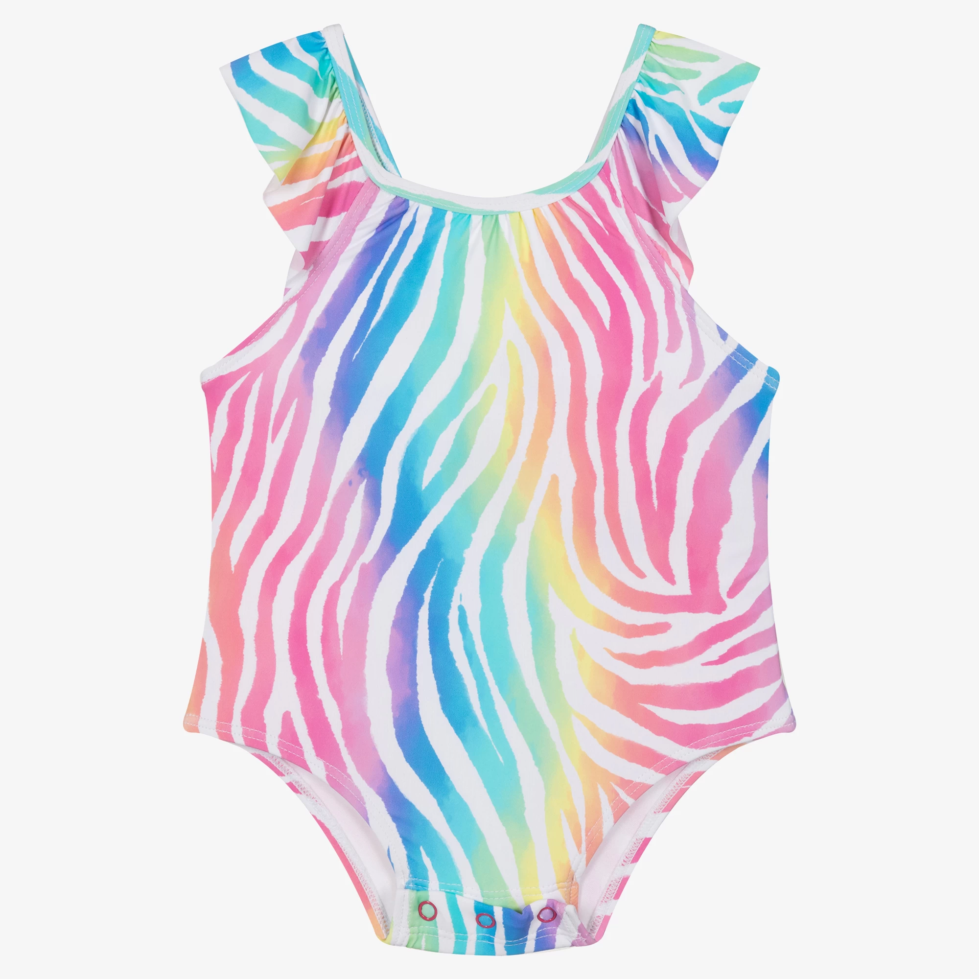 Hatley Baby Girls Zebra Swimsuit (UPF50+) 3 Hatley Baby Girls Zebra Swimsuit (UPF50+)