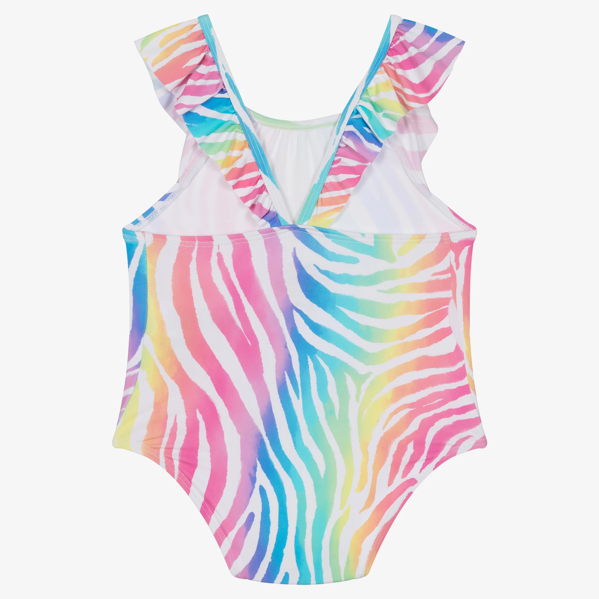 Hatley Baby Girls Zebra Swimsuit (UPF50+) 4 Hatley Baby Girls Zebra Swimsuit (UPF50+) - Image 2