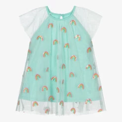 Hatley Blue Jersey & Tulle Dress Set