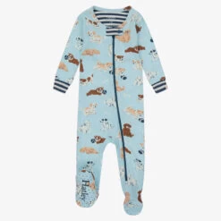 Hatley Blue Organic Cotton Babygrow -Kids Fashion World hatley blue organic cotton babygrow 456340 bb6343ba10756acffc1209de20744e4f941136f0