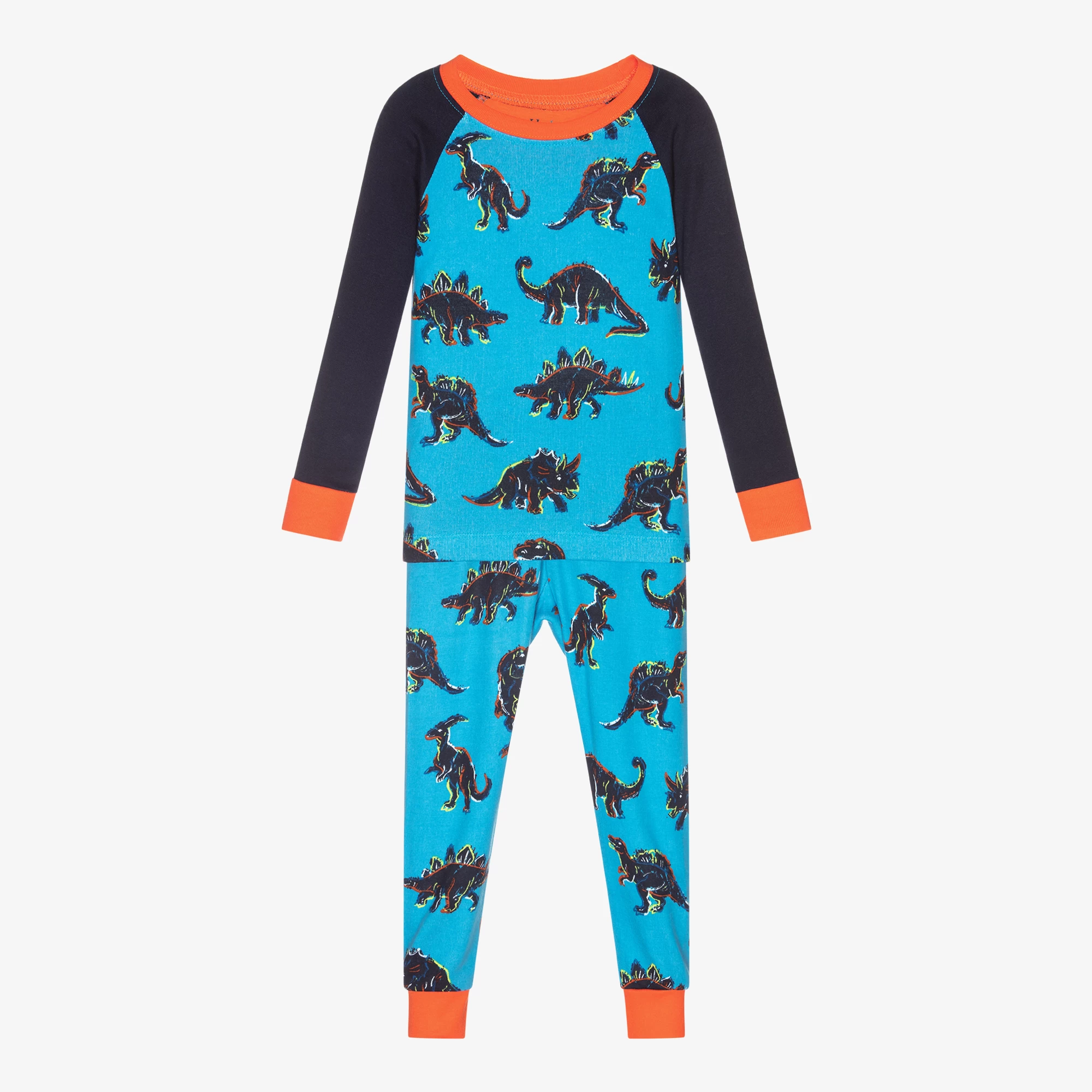 Hatley Blue Organic Cotton Pyjamas 3 Hatley Blue Organic Cotton Pyjamas