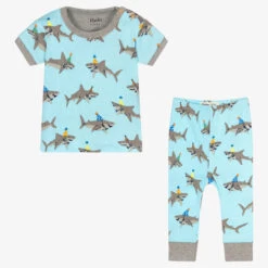 Hatley Blue Sharks Baby Pyjamas -Kids Fashion World hatley blue sharks baby pyjamas 426977 dbade10569fd14a603df25f5dec9ca5e85bb6ba2