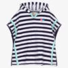 Hatley Blue Striped Hooded Towel -Kids Fashion World hatley blue striped hooded towel 426981 dcfc36925c146c2d22caa828bebaecbe405fbce5