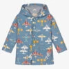 Hatley Boys Blue Airplane Raincoat