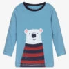 Hatley Boys Blue Bear Top -Kids Fashion World hatley boys blue bear top 392266 9b4c6f3852108e23f8f50f945de4add2579ed677
