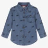 Hatley Boys Blue Chambray Elk Shirt -Kids Fashion World hatley boys blue chambray elk shirt 457055 c925f64522af13cad73d0586bc4b646d8e082ccc