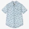 Hatley Boys Blue Checked Cotton Shirt -Kids Fashion World hatley boys blue checked cotton shirt 487151 81a8ea4bc5d084e79fae6bd751c834f3119b7898