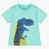 Hatley Boys Blue Cotton Dino T-Shirt -Kids Fashion World hatley boys blue cotton dino t shirt 426947 12ae60e57b06b3268e17a19a381684ac88a5b05e